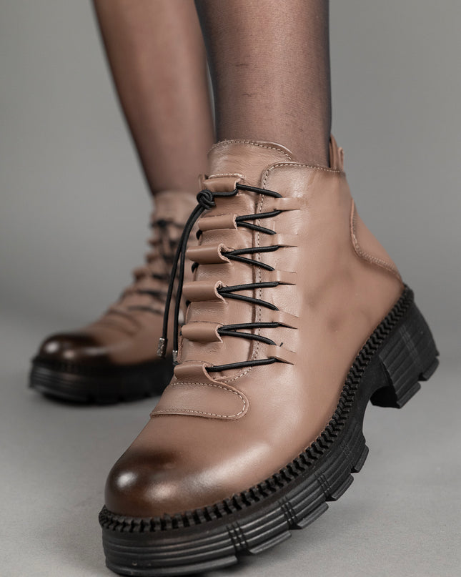 Ghete piele naturala- SAMIRA 1