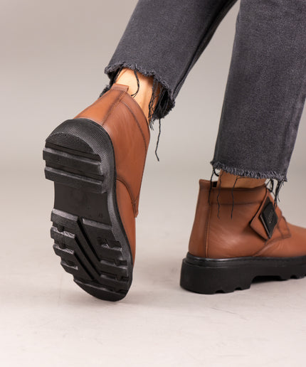 Ghete piele naturala- ZOE 1