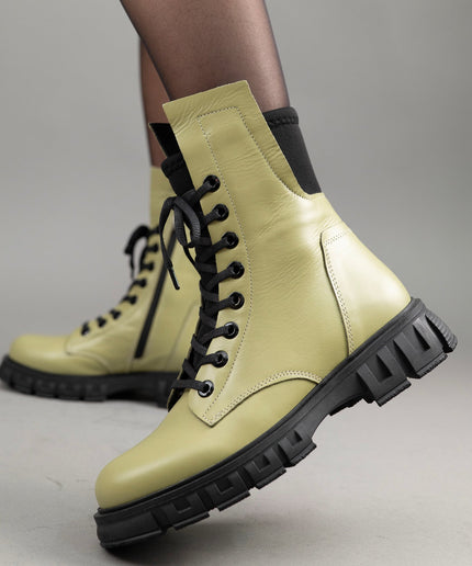 Ghete piele naturala- CLARA 2