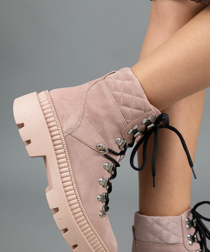 Ghete piele naturala- CORALIA