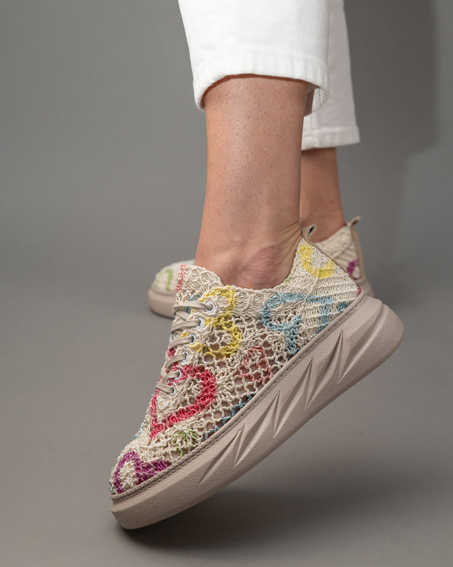 Pantofi Casual Dantela- AYMA 5
