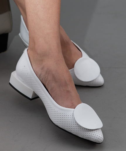 Balerini piele naturala-ILONA 1