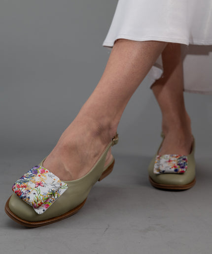 Balerini piele naturala-ODETE 4