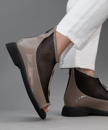 Ghete piele naturala- MATILDA