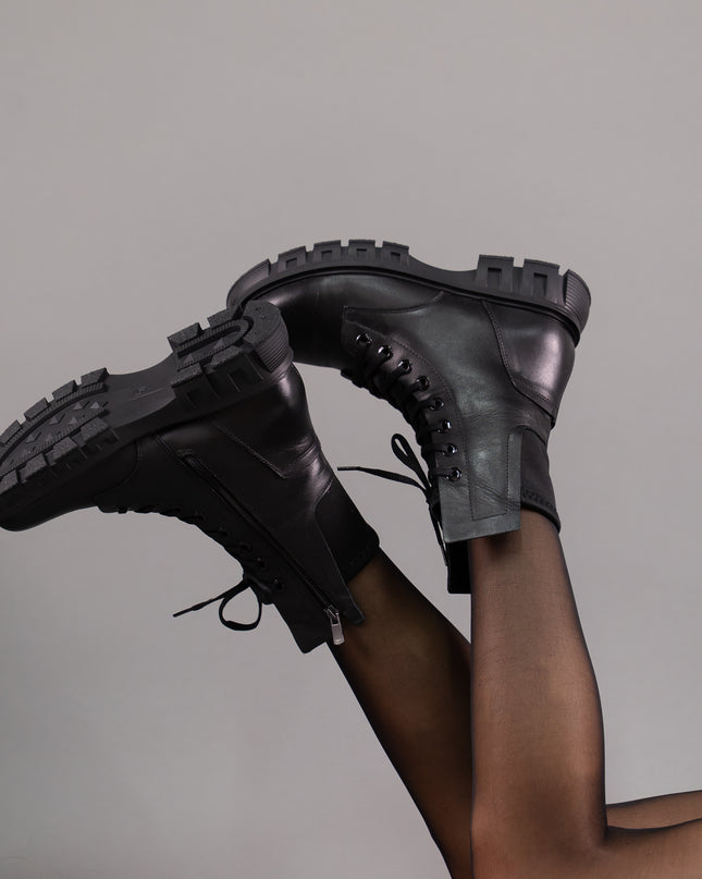 Ghete piele naturala- CLARA 3