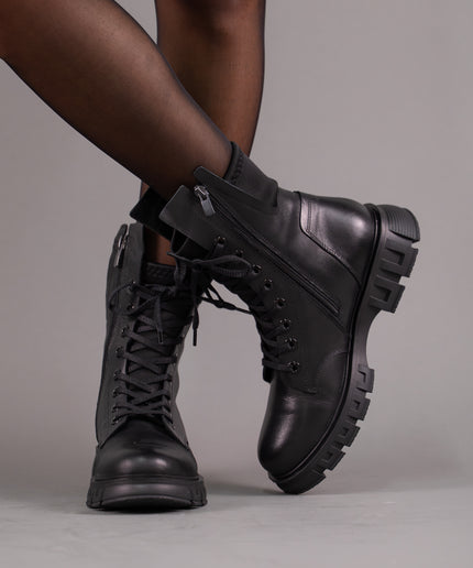 Ghete piele naturala- CLARA 3