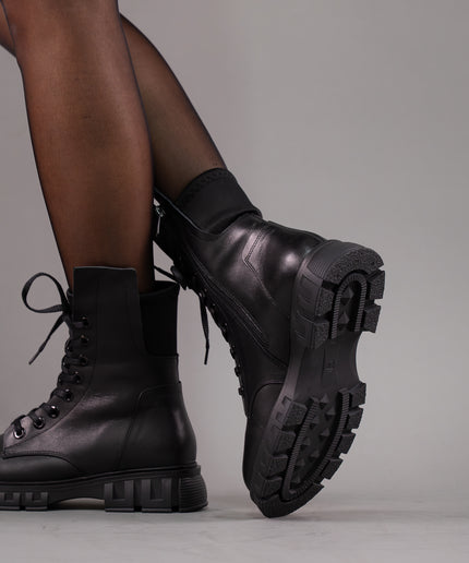 Ghete piele naturala- CLARA 3