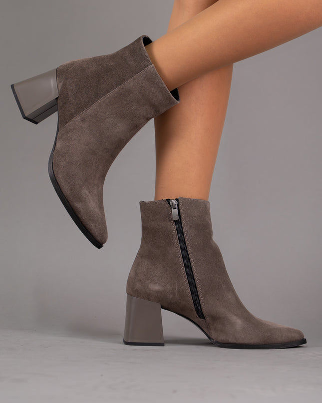 Botine piele naturala- AMELIA