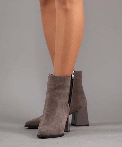 Botine piele naturala- AMELIA