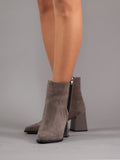 Botine piele naturala- AMELIA