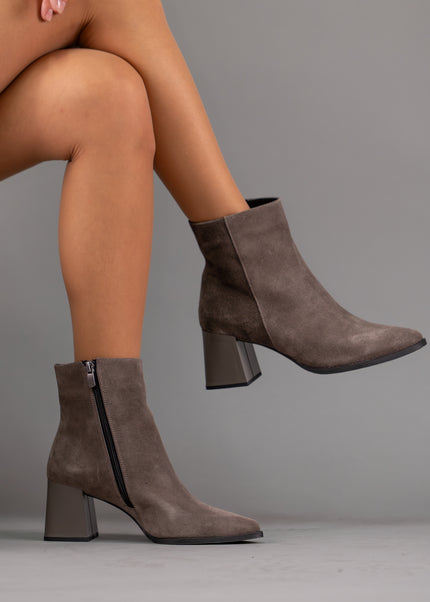 Botine piele naturala- AMELIA