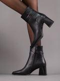 Botine piele naturala- ANYA