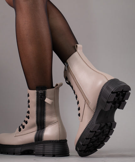 Ghete piele naturala- LUIZA