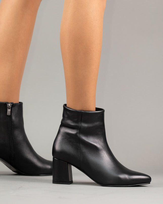 Botine dama piele naturala- DONA 1