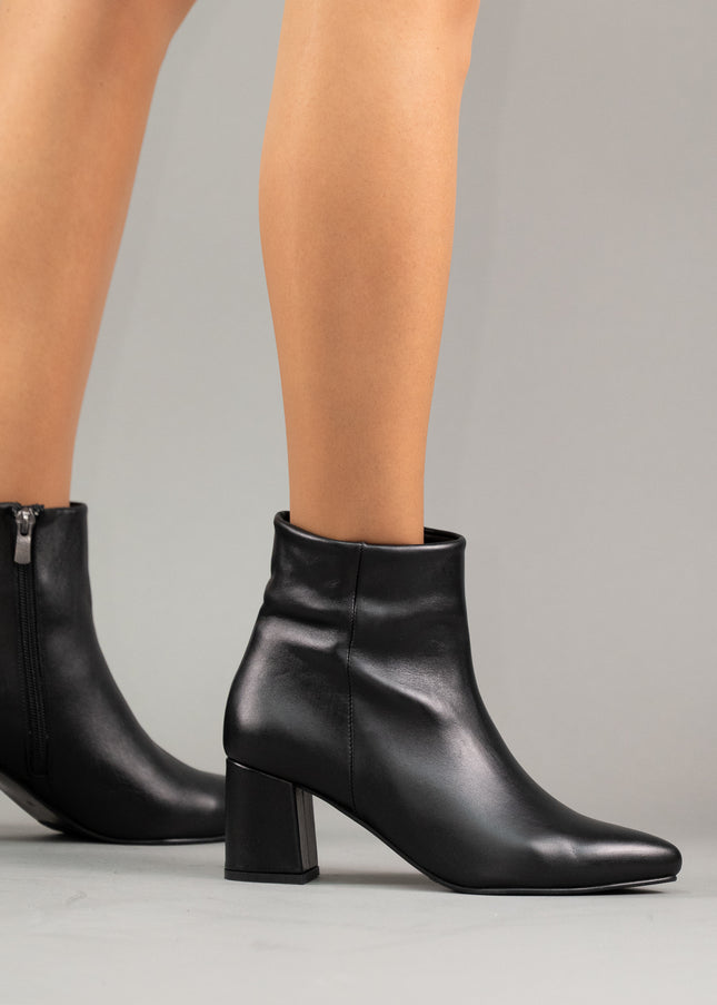Botine dama piele naturala- DONA 1