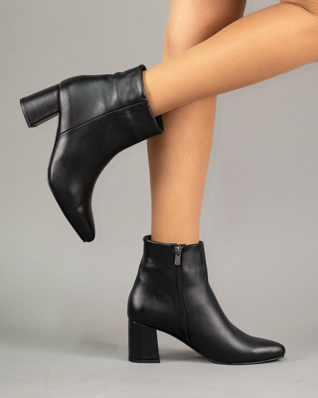 Botine dama piele naturala- DONA 1