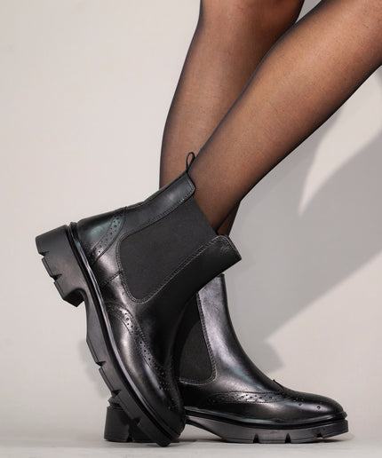 Ghete piele naturala- GENOVA