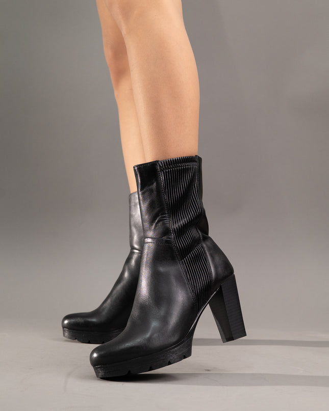 Botine piele naturala- BARBARA