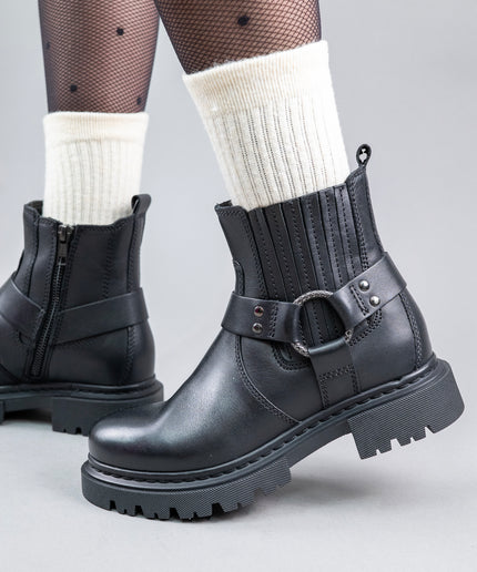 Ghete piele naturala- REBEKA