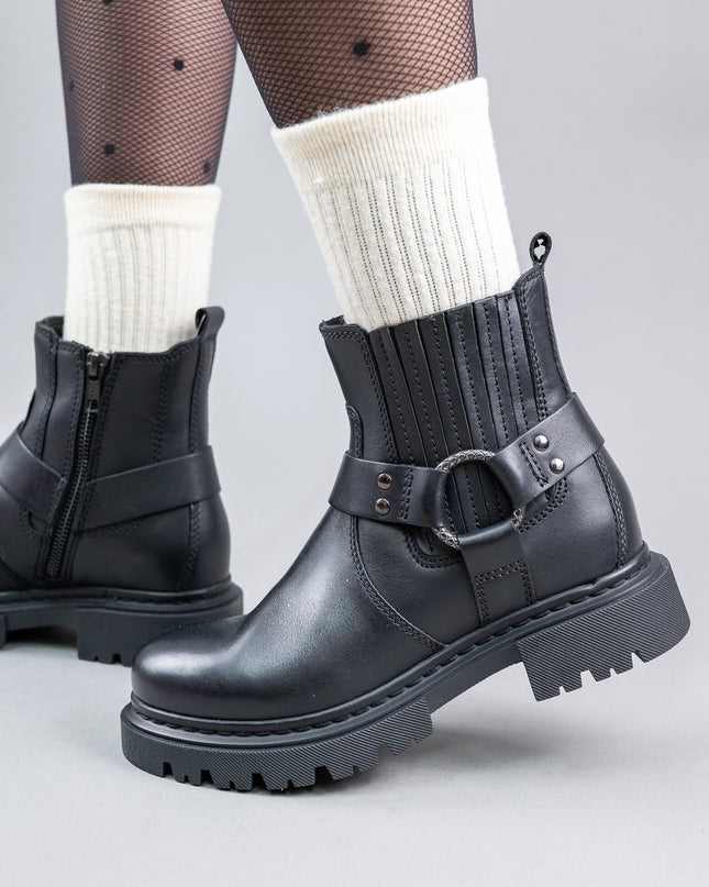 Ghete piele naturala- REBEKA