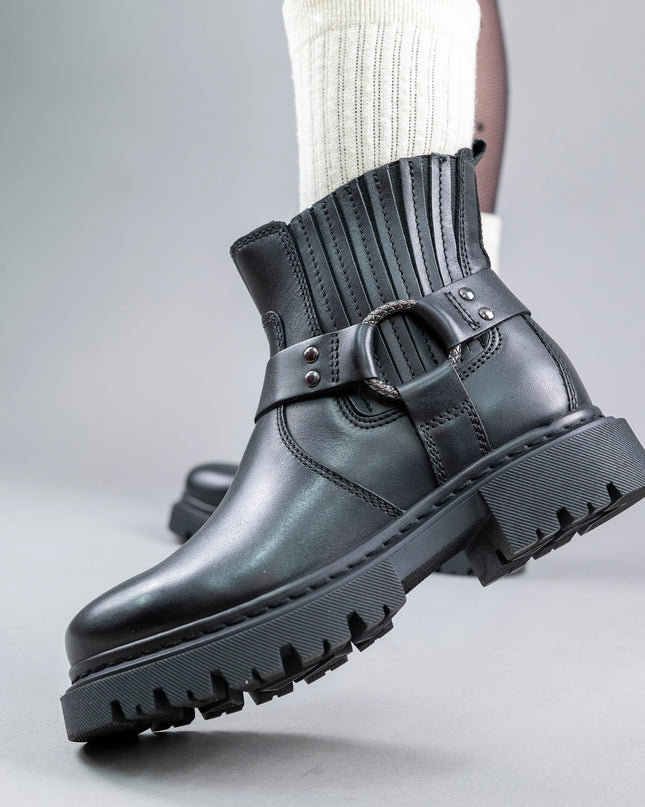 Ghete piele naturala- REBEKA