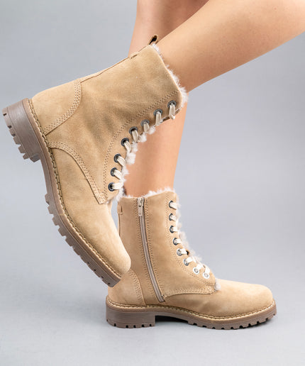 Ghete piele naturala- LORA