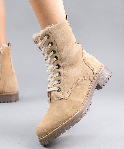 Ghete piele naturala- LORA