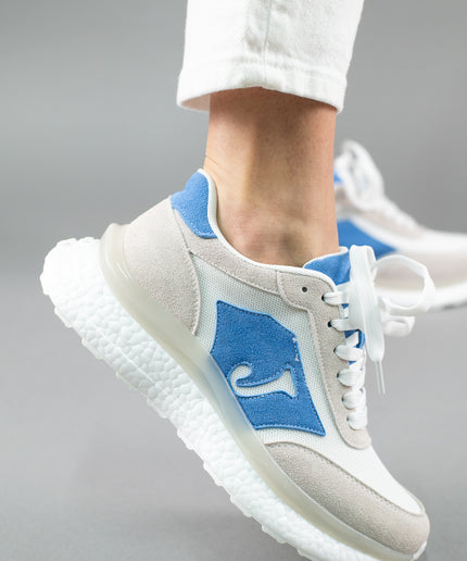 Pantofi sport piele naturala cu textil - RITA 1