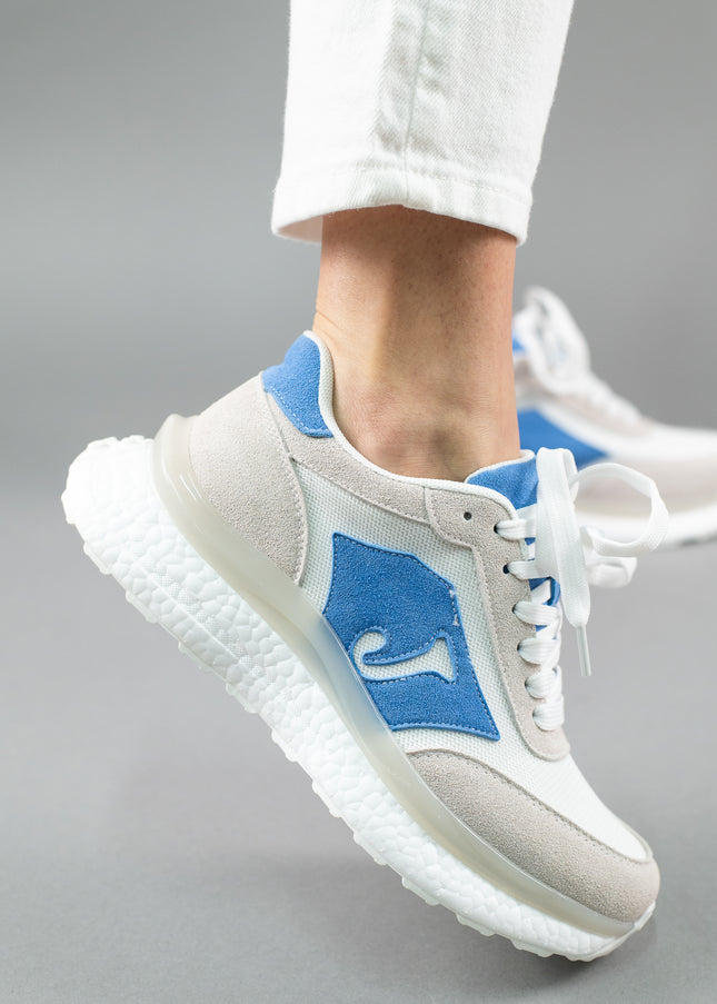 Pantofi sport piele naturala cu textil - RITA 1