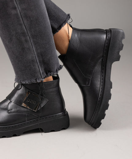 Ghete piele naturala- ZOE 2
