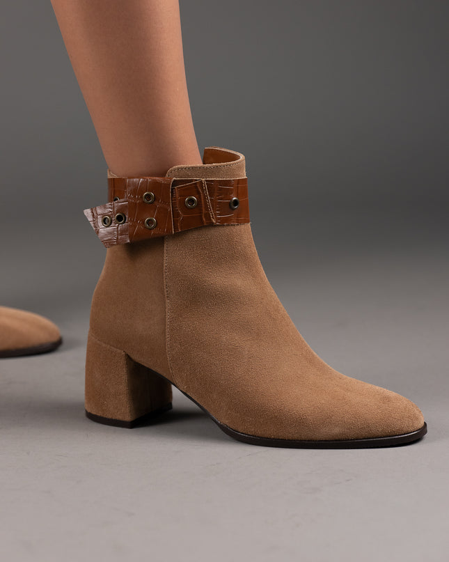 Botine dama piele naturala- CERA 2