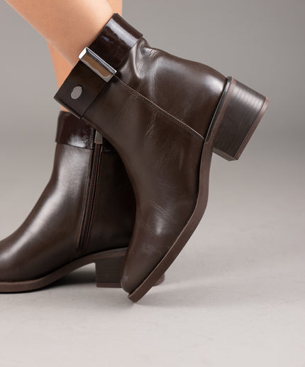 Botine dama piele naturala- FLAVIA 1