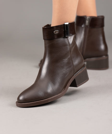Botine dama piele naturala- FLAVIA 1