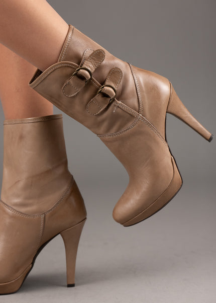 Botine dama piele naturala- AMAYA 1