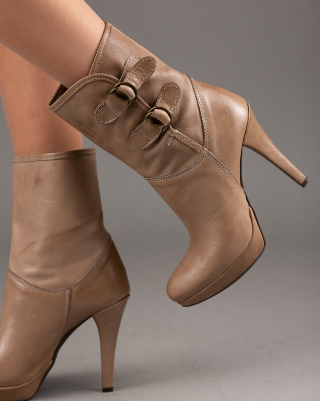 Botine dama piele naturala- AMAYA 1