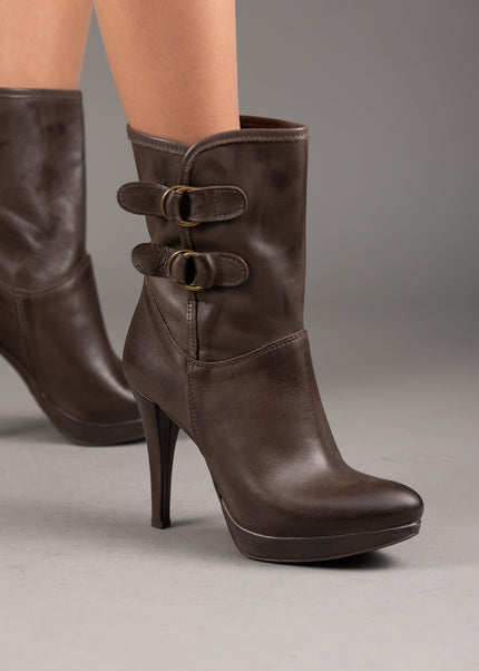 Botine dama piele naturala- AMAYA 2