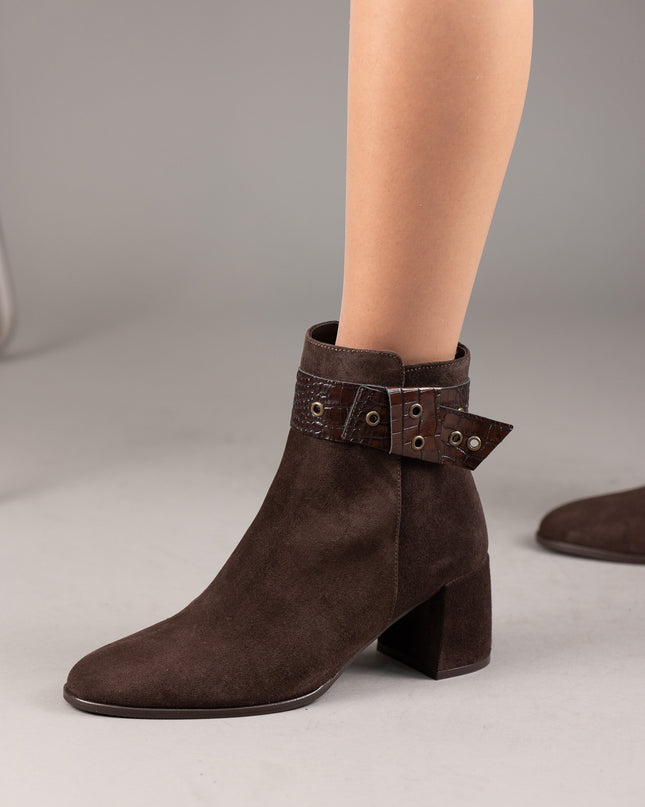 Botine dama piele naturala- CERA 3