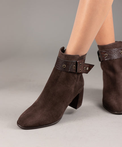 Botine dama piele naturala- CERA 3