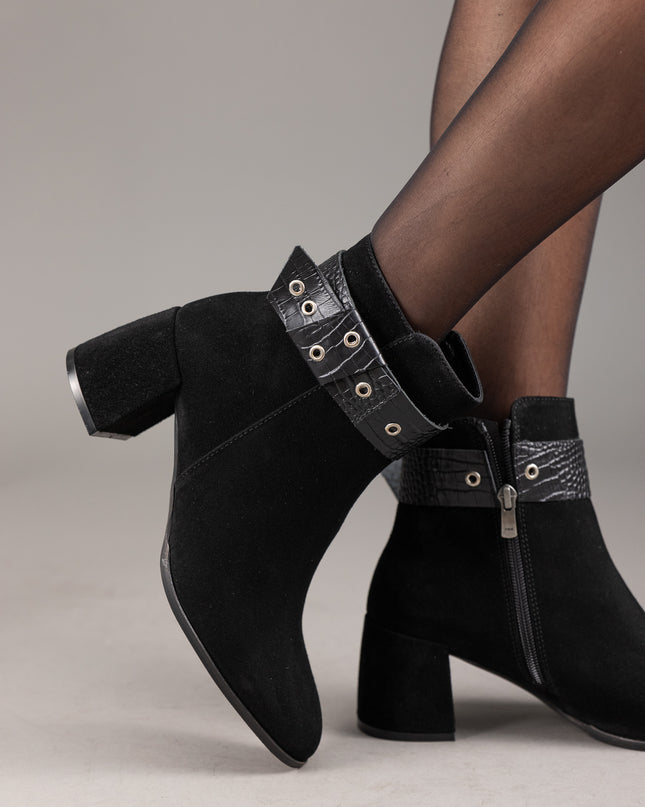 Botine dama piele naturala- CERA 1