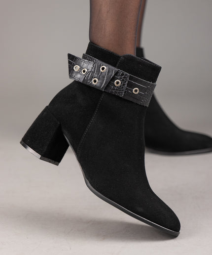 Botine dama piele naturala- CERA 1