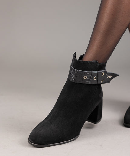Botine dama piele naturala- CERA 1