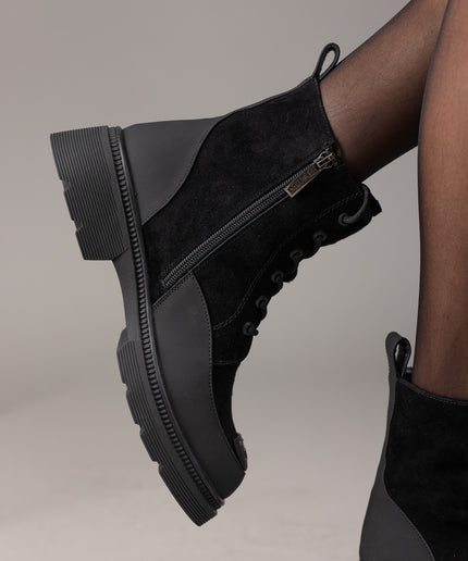 Ghete piele naturala- MAXI