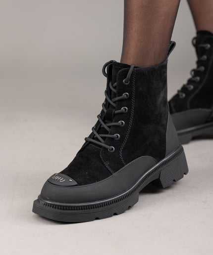 Ghete piele naturala- MAXI
