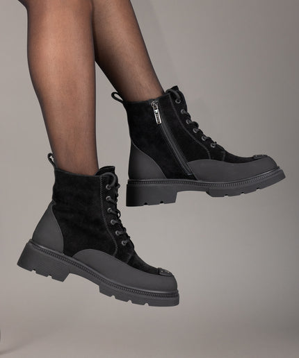 Ghete piele naturala- MAXI