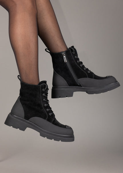 Ghete piele naturala- MAXI