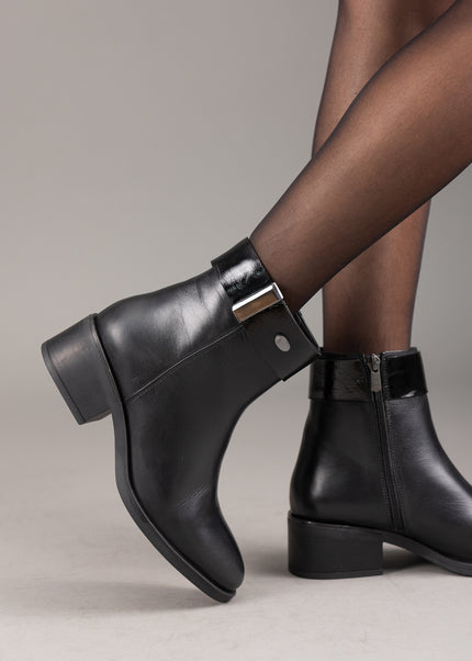 Botine dama piele naturala- FLAVIA 3