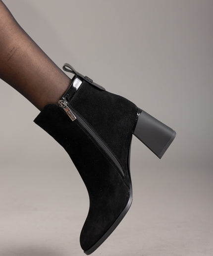 Botine piele naturala- MIDIA