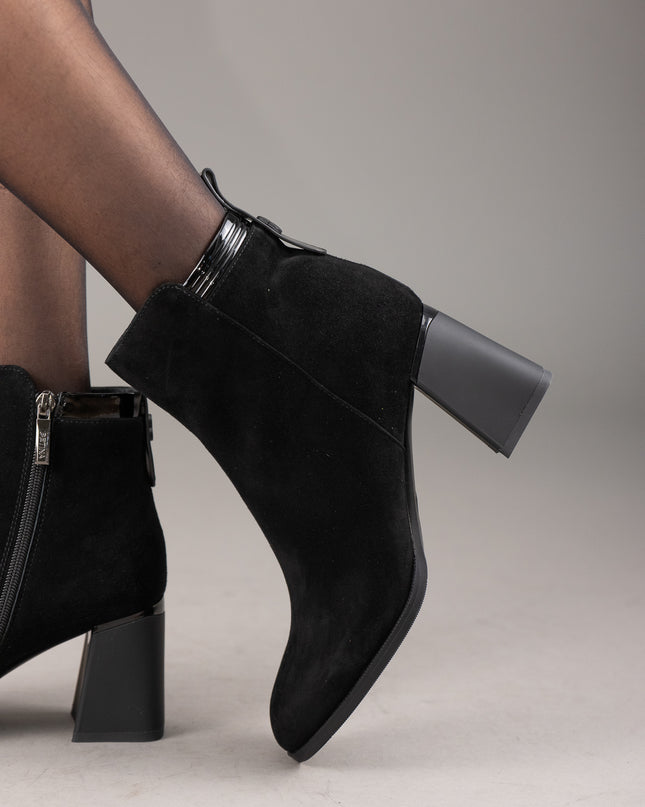 Botine dama piele naturala- MIDIA