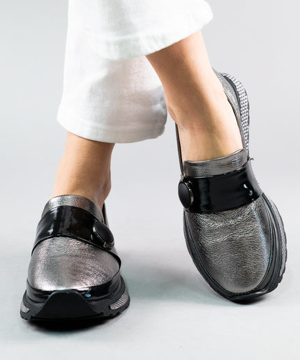 Pantofi casual din piele naturala- LEONA 2