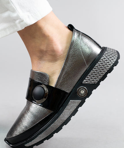 Pantofi casual din piele naturala- LEONA 2